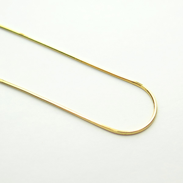 イエローゴールドティラ40cm0.8mmアップ