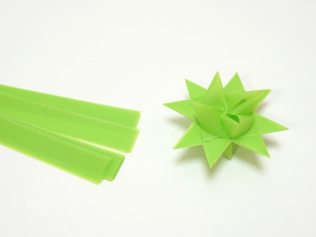 【1098】フレーベルの星用ペーパー/1.5cm×44cm/20枚入/スプリンググリーン
