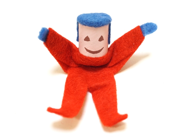 【217-F】WALTER KRAUL ワルタークラウル/コロコロ人形/帽子・ひげなし