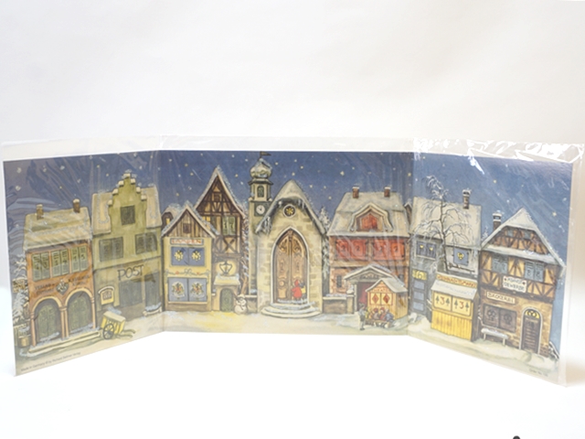 アドヴェントカレンダー三つ折り100