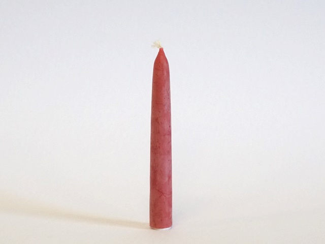 805-A】蜜蝋ロウソク/13mm×120mm/りんごロウソク用/ツリー用ミツロウ