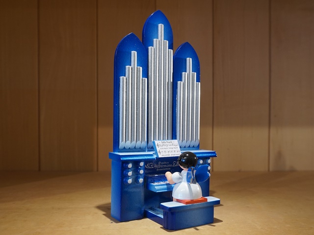 1716】uhlig/ウーリッヒ/パイプオルガンを弾く天使 ペロル