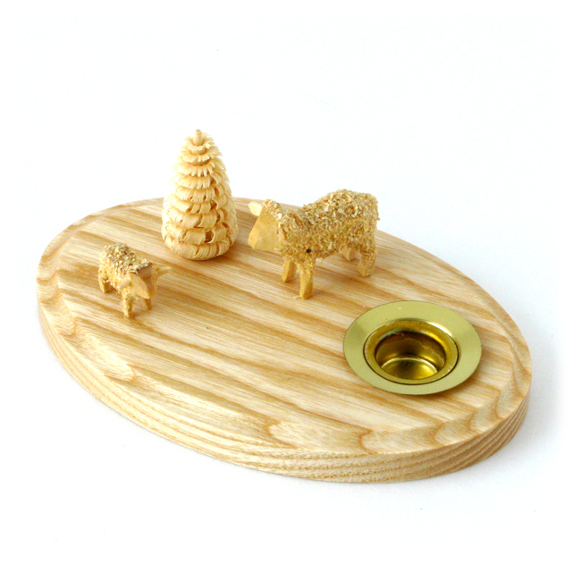 【829-B】Albin Preisslerアルビンプライスラー/ロウソク立て・羊