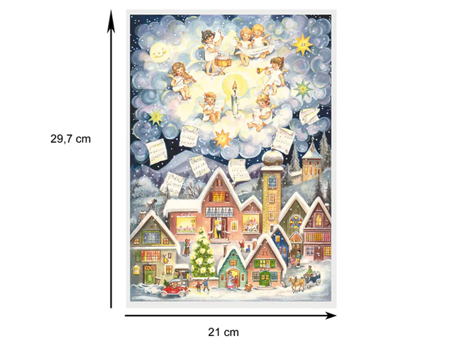 1804】アドヴェントカレンダー/No15/A4サイズ/リヒャルトセルマー