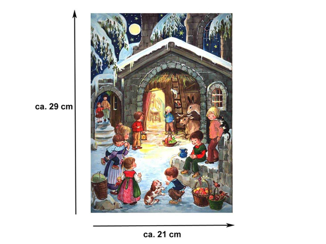 1802】アドヴェントカレンダー/No24/A4サイズ/リヒャルトセルマー