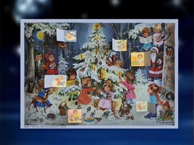 1758】アドヴェントカレンダー/No32/A4サイズ/リヒャルトセルマー