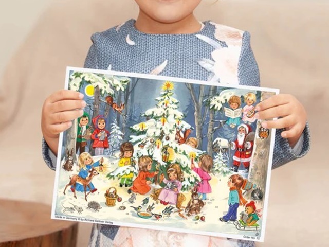 1758】アドヴェントカレンダー/No32/A4サイズ/リヒャルトセルマー