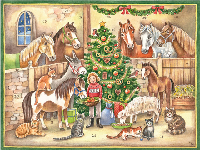 1808】アドヴェントカレンダー/No70157/B4サイズ/リヒャルトセルマー