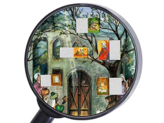 1800】アドヴェントカレンダー/No811/A4サイズ/リヒャルトセルマー