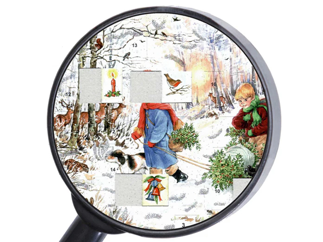 1798】アドヴェントカレンダー/No816/A4サイズ/リヒャルトセルマー