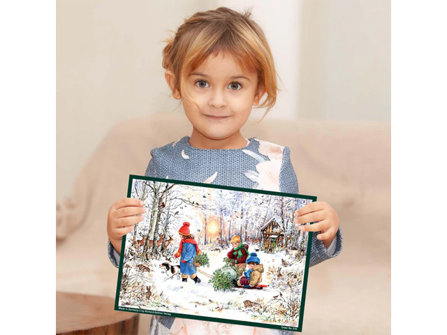 1798】アドヴェントカレンダー/No816/A4サイズ/リヒャルトセルマー