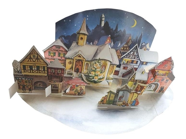 1529】アドヴェントカレンダー/No933/立体タイプ/リヒャルトセルマー