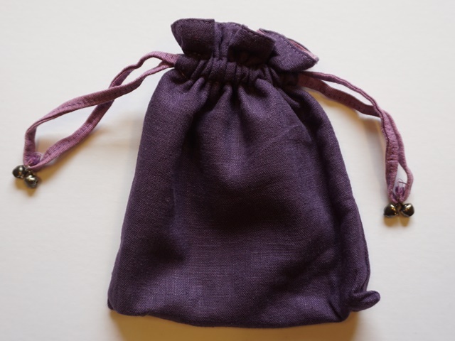 鈴付き巾着袋口琴