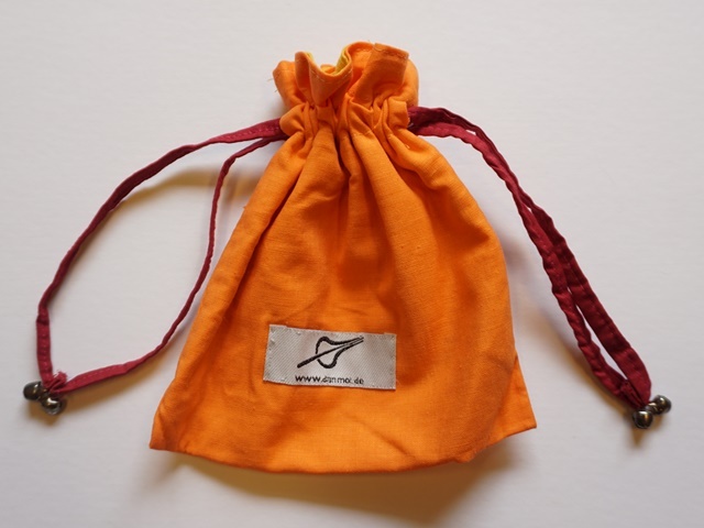 鈴付き巾着袋口琴