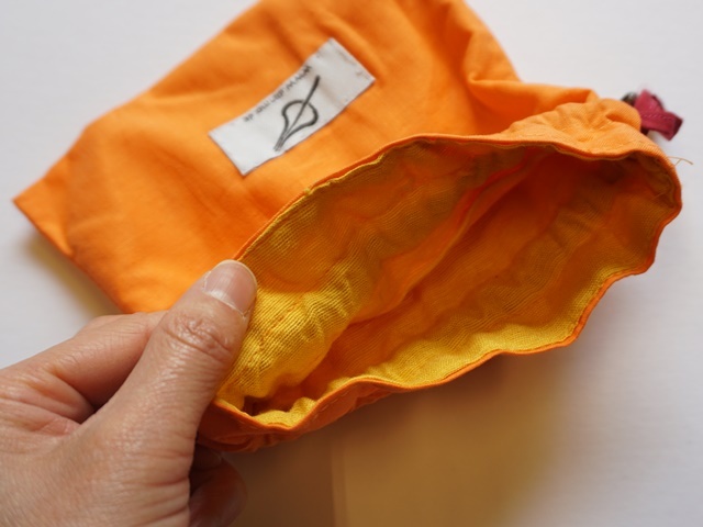 鈴付き巾着袋口琴