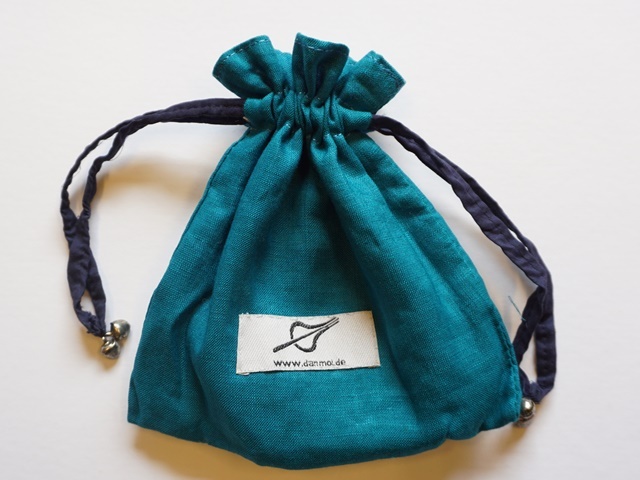 鈴付き巾着袋口琴