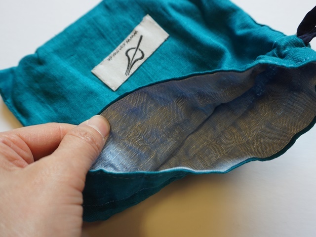 鈴付き巾着袋口琴