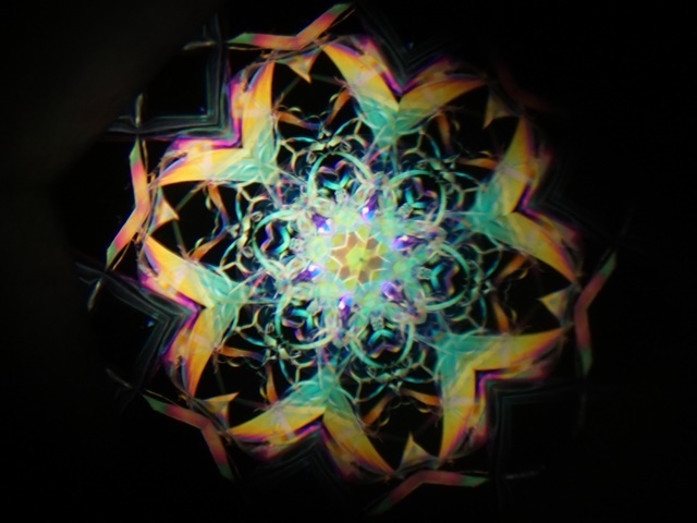 1782-5】細野朝士/オイル＆ドライ万華鏡/2ミラー6ポイントB