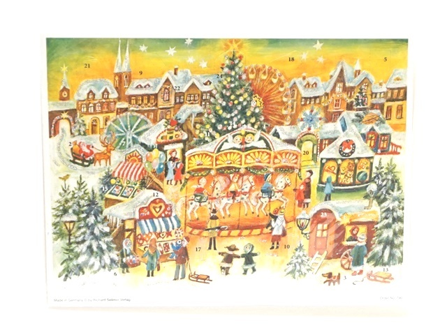 1415】リヒャルトセルマー/アドヴェントカレンダーno.790/B4サイズ