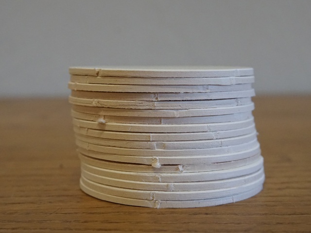 工作用厚紙円形ホワイト