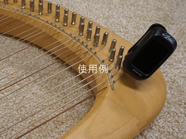 クリップ式チューナー