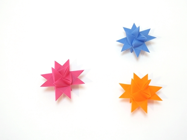 フレーベルの星　1.5センチ3色