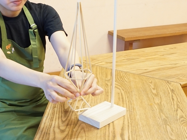 ヒンメリ用スタンド使用例１