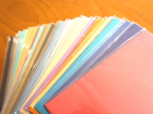 ローズウィンドウペーパー・単色全部セット・大 ２