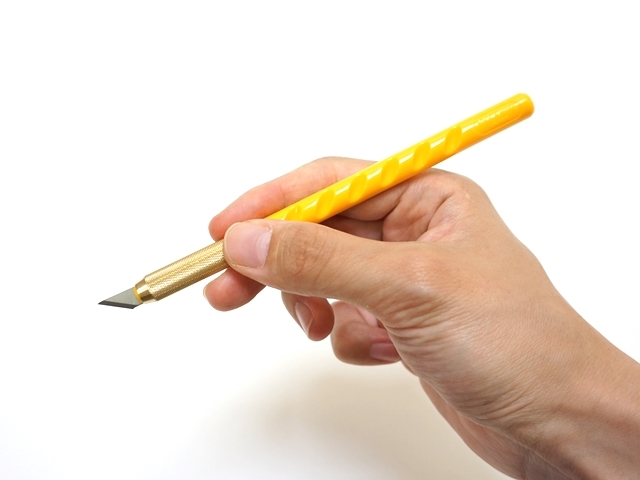 1181】OLFA/オルファ/アートナイフ/10B/細工用ナイフ/刃先角度32.8度