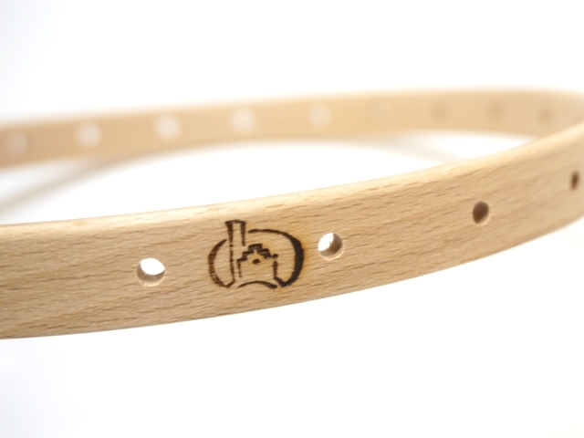 円形織り機・細部