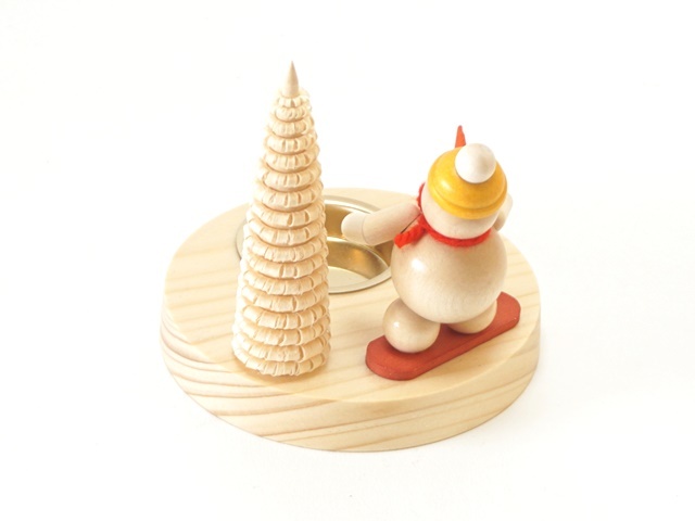 アルビンプライスラースノーマンロウソク立て