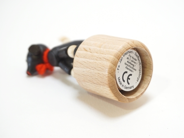 おじぎ人形いぬブラック5