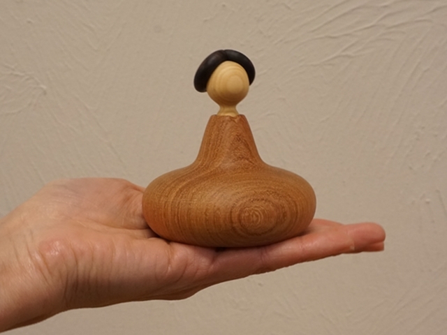 限定品【1837】三浦木地/ひな人形/2段カリン ペロル