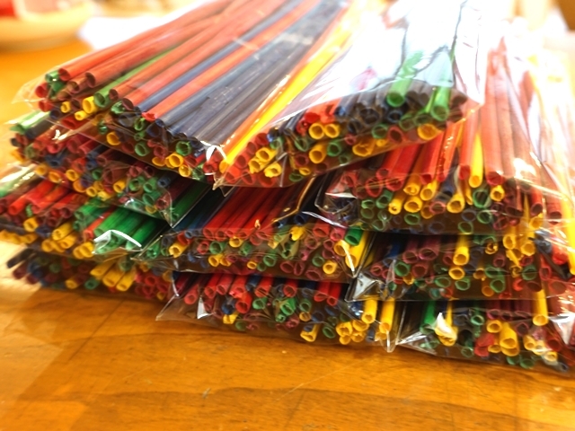 22センチストロー・カラー１０セット組２