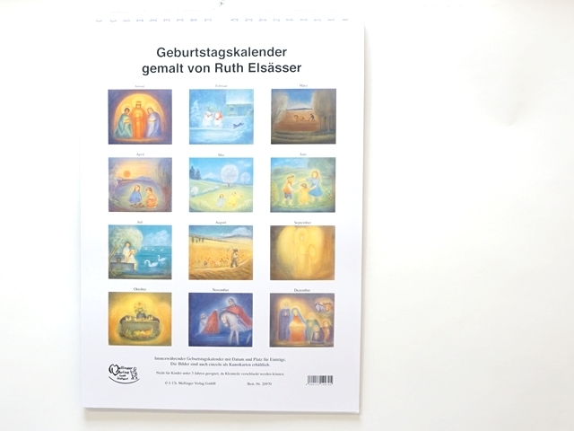 誕生日カレンダー