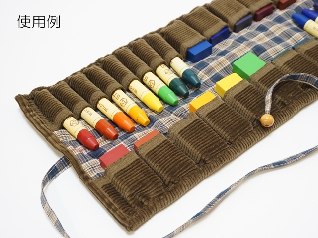 クレヨンケース16グリーン6