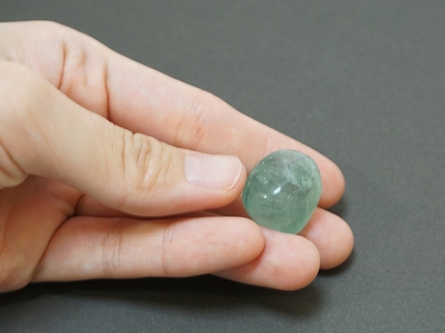 グリーンフローライト・サイズ感