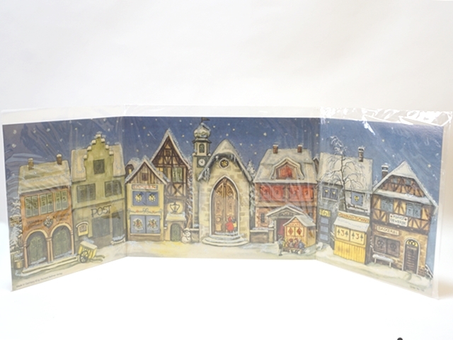 アドヴェントカレンダー三つ折り100