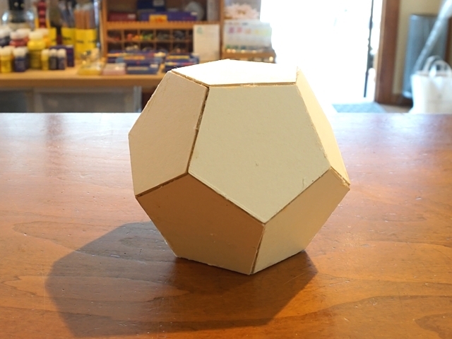 多面体工作キット・作品例