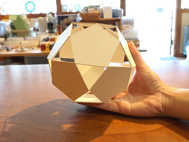 多面体工作キット・作品例