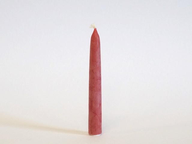 ツリー用ロウソク赤