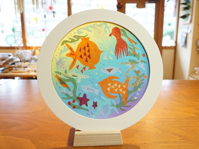 レインボートランスパレントペーパーの作品例