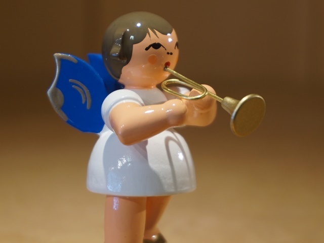 1712】uhlig/ウーリッヒ/トランペットを吹く天使 ペロル