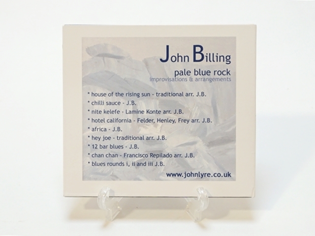 ライアCD/pale blue rock/John Billing/ジョンビリング2
