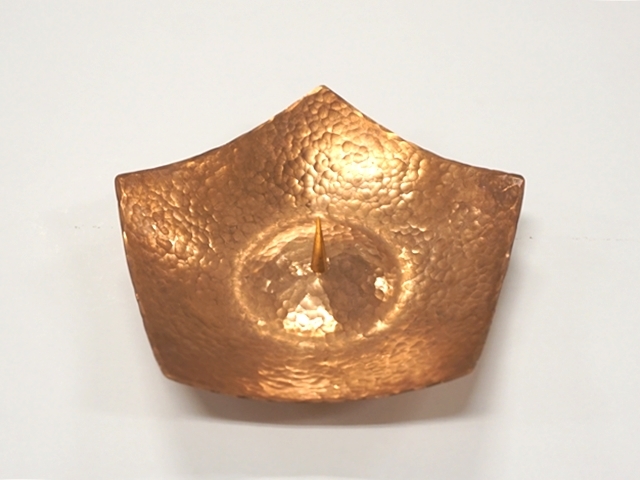 1742】Weckelweiler/ 銅の燭台/五角形 ペロル