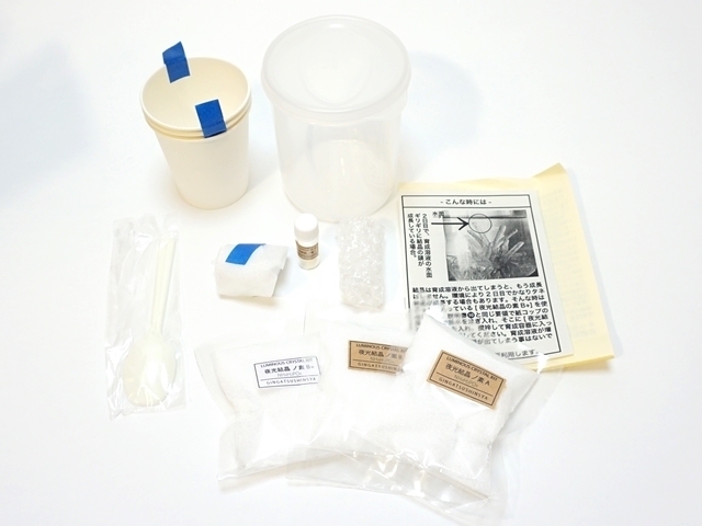 1351 銀河通信社 夜光結晶育成キット