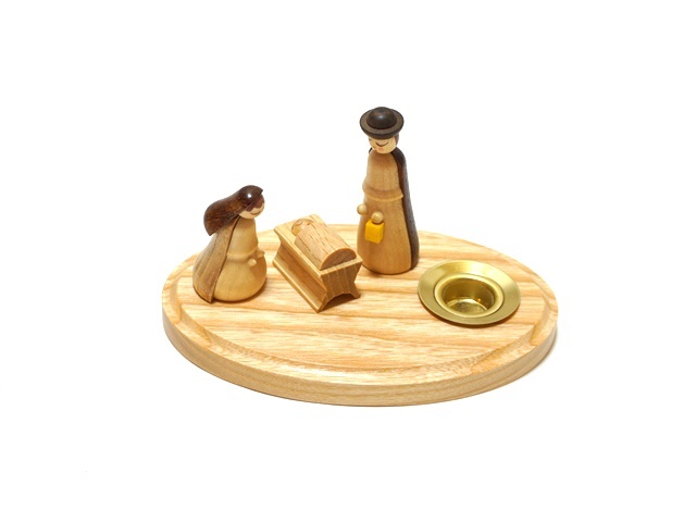 聖家族ロウソク１本立て1660