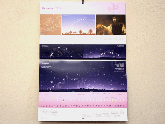 星座のカレンダー2006-12