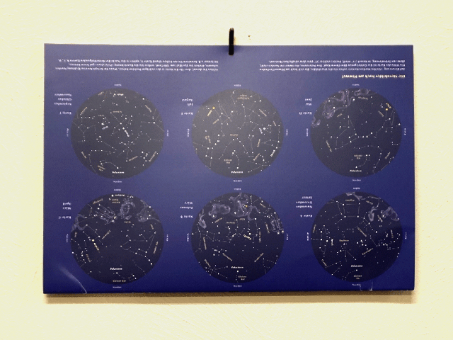 星座のカレンダー2006-裏表紙