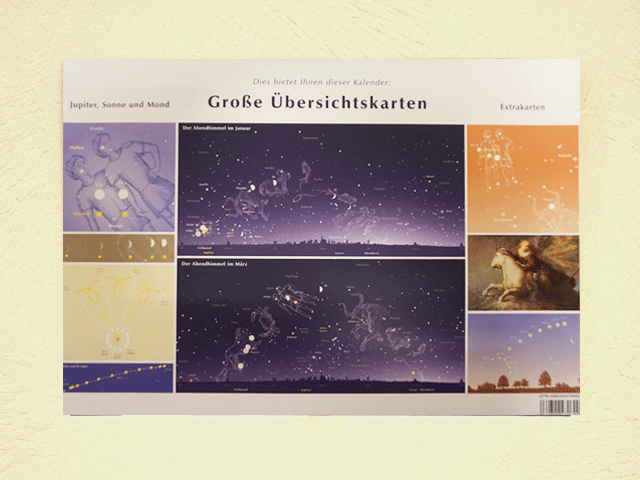 1880】星座のカレンダー 2026年版/日本語訳付き ペロル